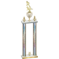 Double Silver Glacier Year Football Trophy