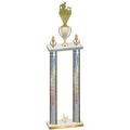 Double Silver Glacier Fourth Place Rugby Trophy