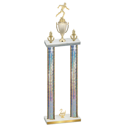 Double Silver Glacier Second Place Running Trophy