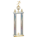 Double Silver Glacier Third Place Running Trophy