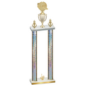 Double Silver Glacier First Place Running Trophy
