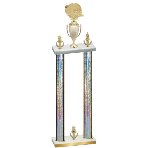 Double Silver Glacier Victory Running Trophy