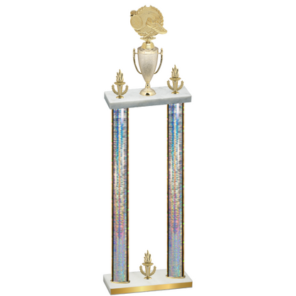 Double Silver Glacier Victory Running Trophy