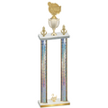 Double Silver Glacier Second Place Tennis Trophy