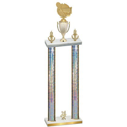 Double Silver Glacier Year Tennis Trophy