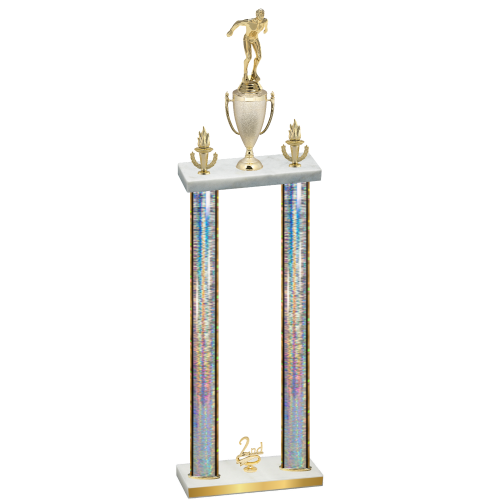 Double Silver Glacier Second Place Swimming Trophy