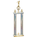 Double Silver Glacier Third Place Swimming Trophy
