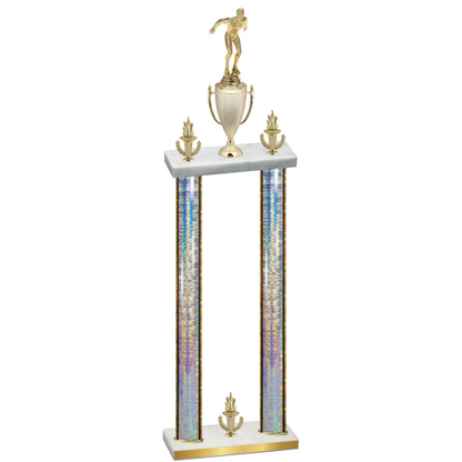 Double Silver Glacier Victory Swimming Trophy