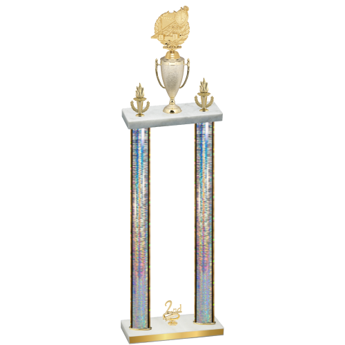 Double Silver Glacier Second Place Swimming Trophy