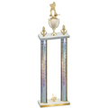 Double Silver Glacier First Place Hockey Trophy