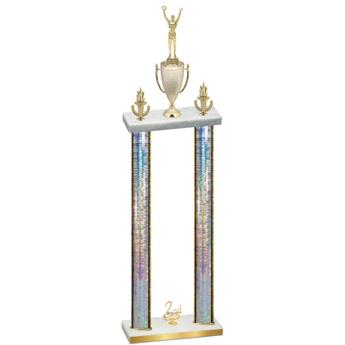 Double Silver Glacier Second Place Victory Trophy