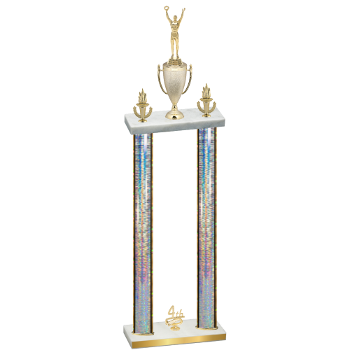 Double Silver Glacier Fourth Place Victory Trophy