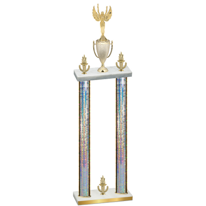 Double Silver Glacier Victory Victory Trophy