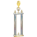 Double Silver Glacier Year Pickleball Trophy