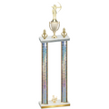 Double Silver Glacier Third Place Archery Trophy