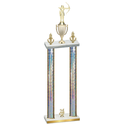 Double Silver Glacier Year Archery Trophy
