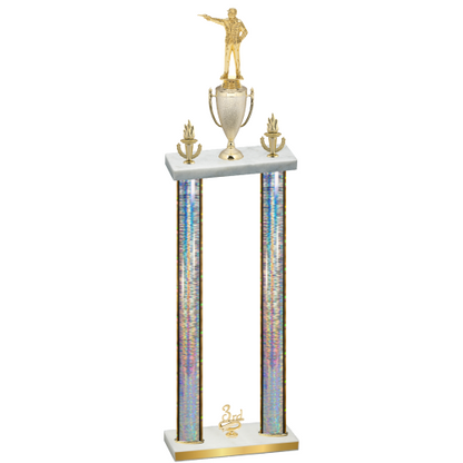 Double Silver Glacier Third Place Shooter Trophy