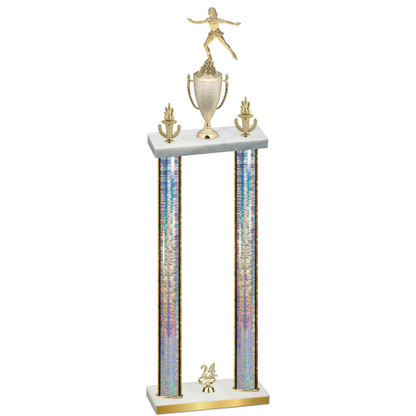 Double Silver Glacier Year Skater Trophy