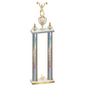Double Silver Glacier Third Place Weights Trophy