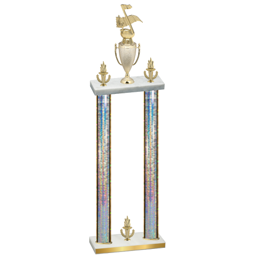 Double Silver Glacier Victory Music Trophy