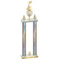 Double Silver Glacier Year Golf Trophy