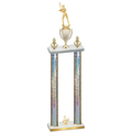 Double Silver Glacier Third Place Softball Trophy