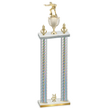 Double Silver Carbon Fiber Year Shooter Trophy