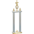 Double Silver Carbon Fiber First Place Music Trophy