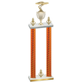 Double Orange Carbon Fiber Victory Cars Trophy