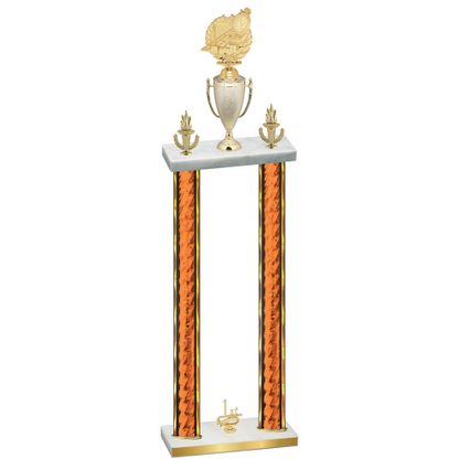 Double Orange Glacier First Place Swimming Trophy