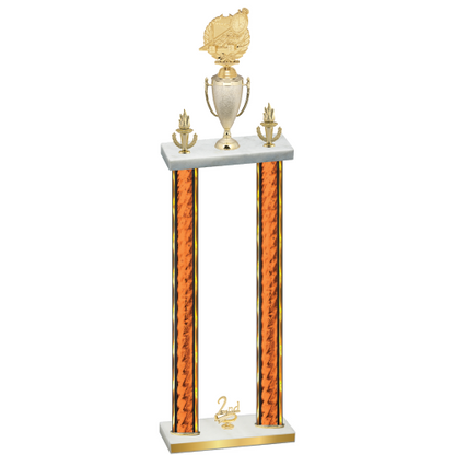 Double Orange Glacier Second Place Swimming Trophy