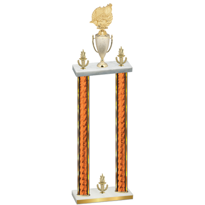 Double Orange Glacier Victory Swimming Trophy