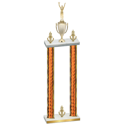 Double Orange Glacier Victory Victory Trophy