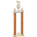 Double Orange Glacier Year Horses Trophy