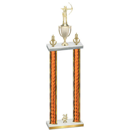 Double Orange Glacier Year Archery Trophy
