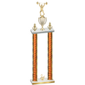Double Orange Glacier Second Place Weights Trophy