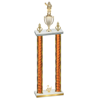 Double Orange Glacier Second Place Holiday Trophy