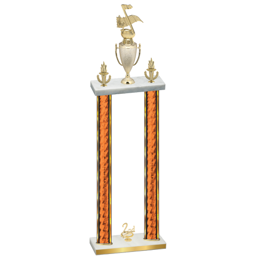 Double Orange Glacier Second Place Music Trophy