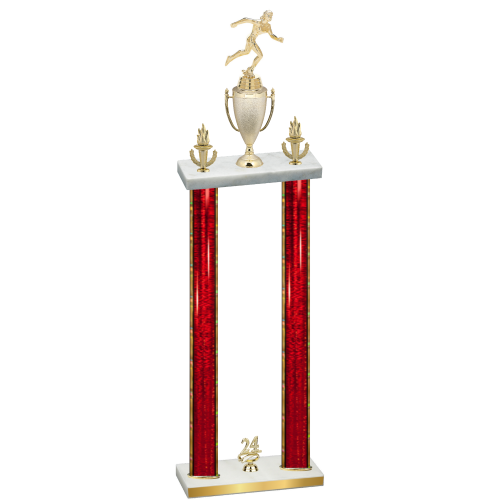 Double Red Glacier Year Running Trophy