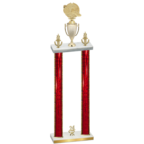 Double Red Glacier Year Running Trophy