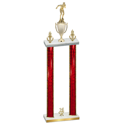 Double Red Glacier Year Swimming Trophy