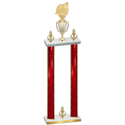 Double Red Glacier Victory Swimming Trophy