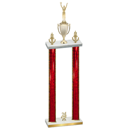 Double Red Glacier Year Victory Trophy