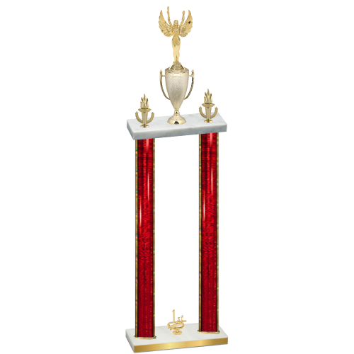 Double Red Glacier First Place Victory Trophy