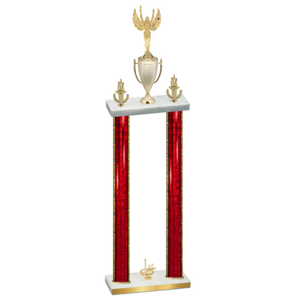 Double Red Glacier First Place Victory Trophy