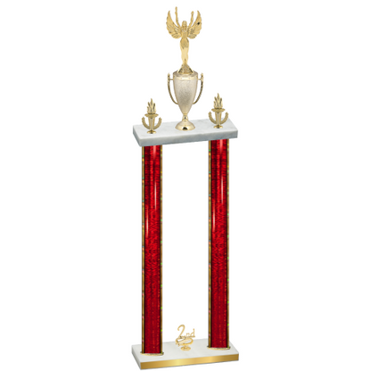 Double Red Glacier Second Place Victory Trophy