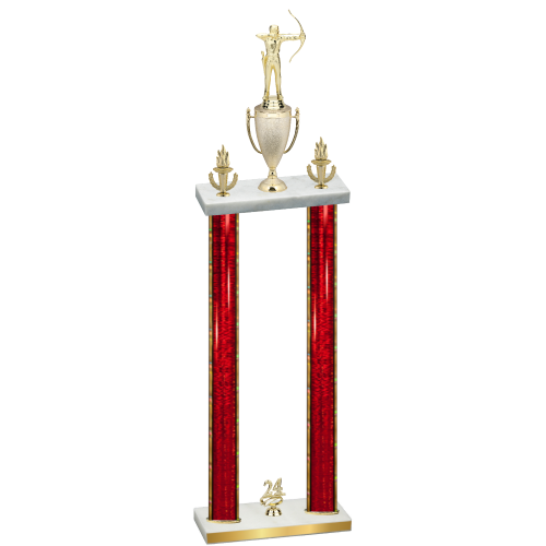 Double Red Glacier Year Archery Trophy