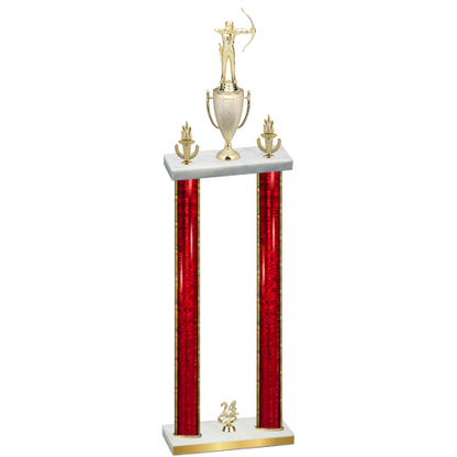 Double Red Glacier Year Archery Trophy