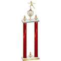 Double Red Glacier Victory Skater Trophy