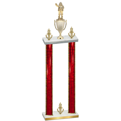 Double Red Glacier Victory Holiday Trophy